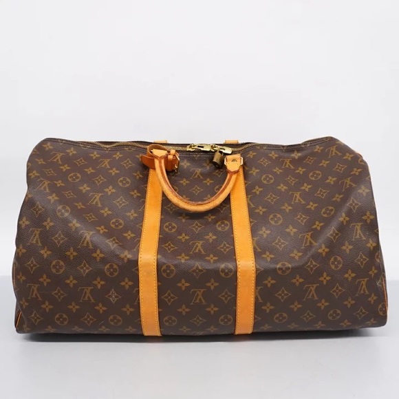 Authentic Louis Vuitton keepall 55 monogram travel duffle bag - Picture 11 of 13